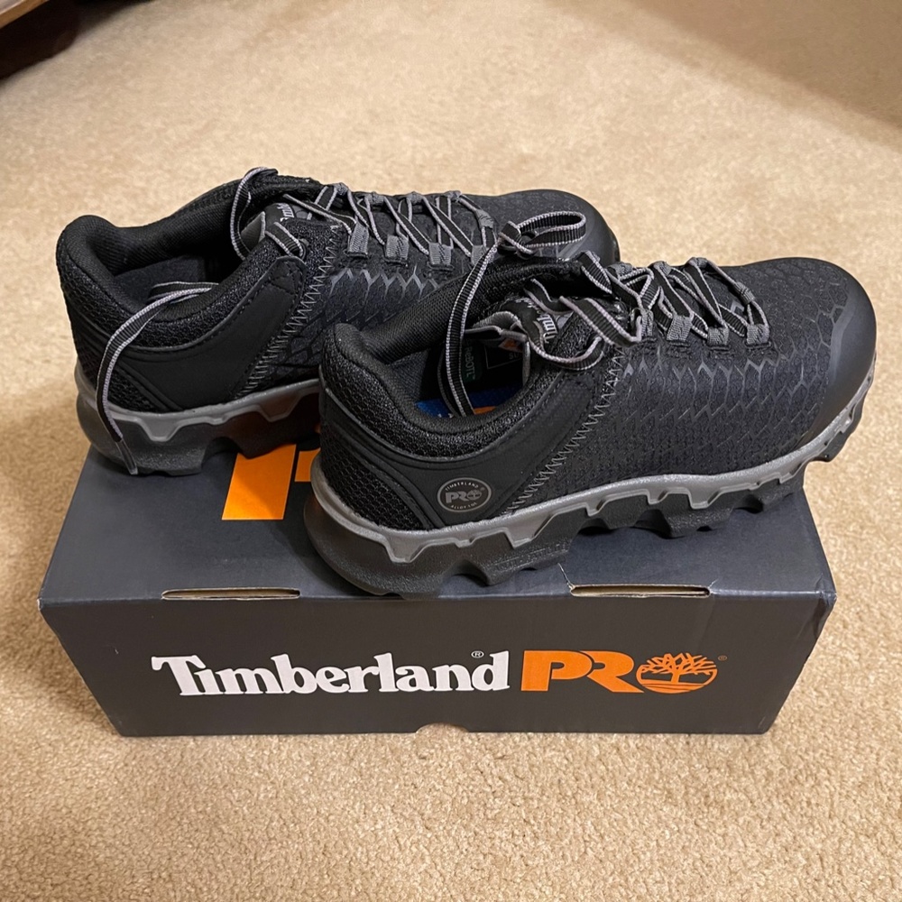 Women's Timberland Pro Powertrain Sport SD+  Alloy Toe Work Sneaker  Size 6 & 7M
